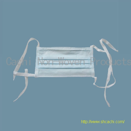 3-ply PP Face Mask With Tie-on